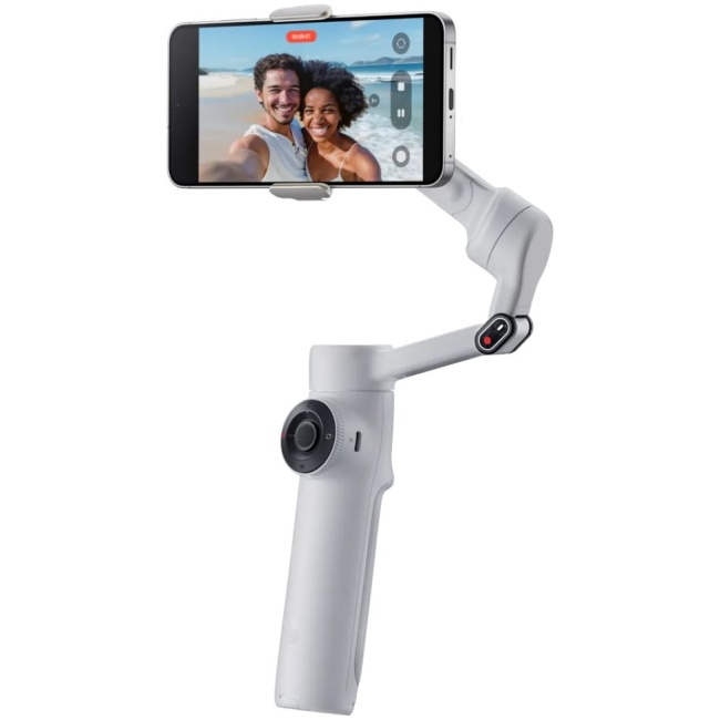 Insta360 Flow 2 AI Tracker Bundle Gray - A.I. Powered Gimbal Stabilzer for Smartphone - Image 5