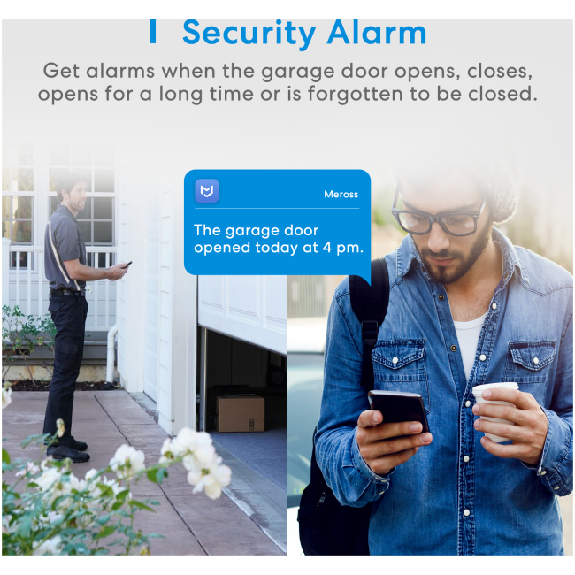 Meross Homekit Smart Wi-Fi Garage Door Opener MSG100HK-UK - Image 3