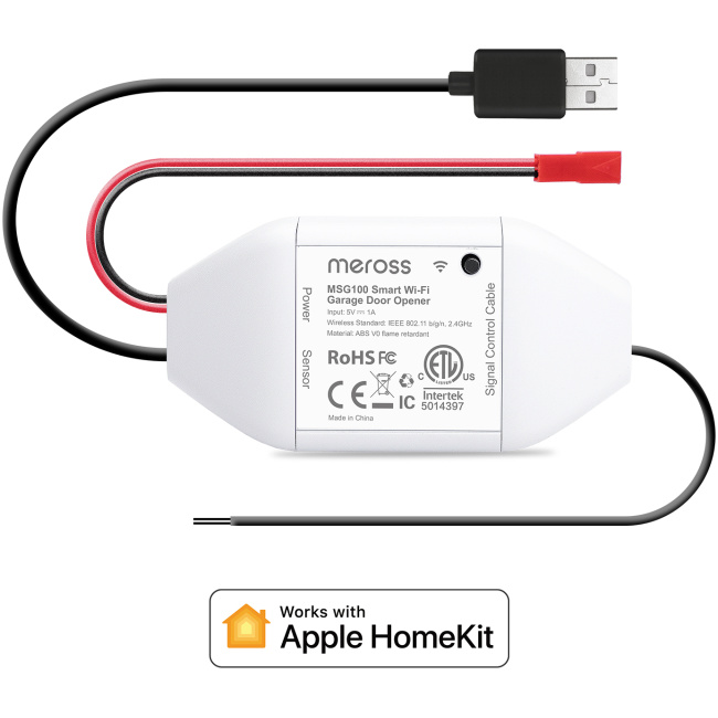 Meross Homekit Smart Wi-Fi Garage Door Opener MSG100HK-UK