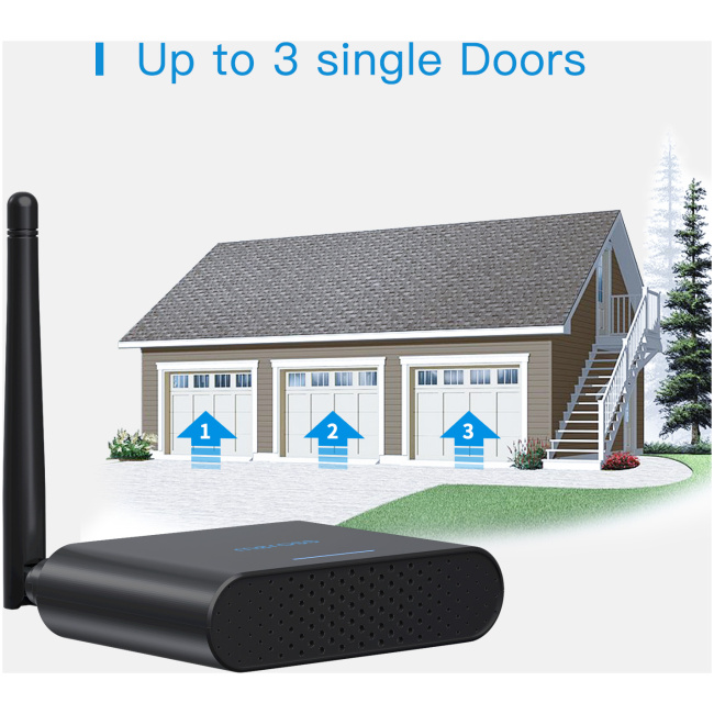 Meross Homekit Smart Wi-Fi Garage Door Opener Up To 3 Garage Doors MSG200HK-EU - Image 2