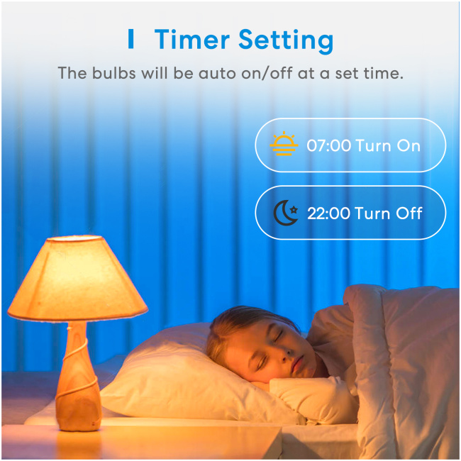 Meross Homekit Smart Wi-Fi LED Bulb RGBWW E27 MSL120HK-UK - Image 7