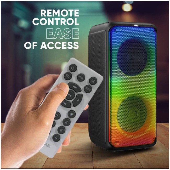 SonicGear AudioXPro800HD 2 x 8'' Portable Karaoke Speaker with Voice Changer & 2 x Wireless Microphones included - Image 7