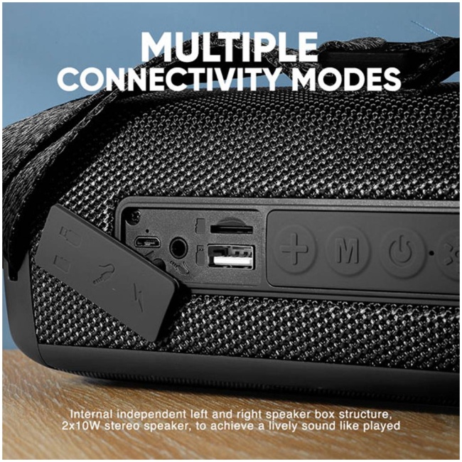 SonicGear SONICGO!3 RGB Portable Bluetooth Speaker with FM Radio & USB - Image 5