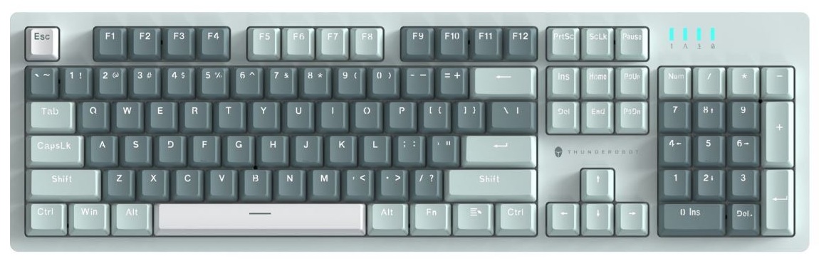 Thunderobot K104 Gaming Mechanical Keyboard 104 Red Switch Keys Thunderobot K104 Gaming Mechanical Keyboard 104 Red Switch Keys - Image 1
