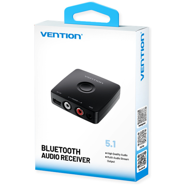 Vention AUDIO Bluetooth Receiver 3.5mm/2RCA NAJB0 - Image 15