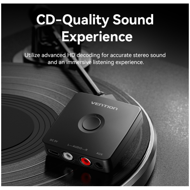 Vention AUDIO Bluetooth Receiver 3.5mm/2RCA NAJB0 - Image 9