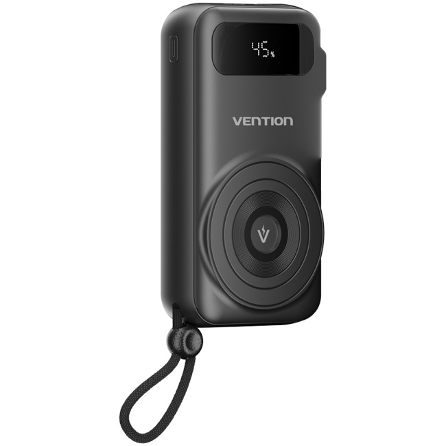 Vention Powerbank Wireless+Travel Charger 6in1 10000mAh Black FHXB0 - Image 16