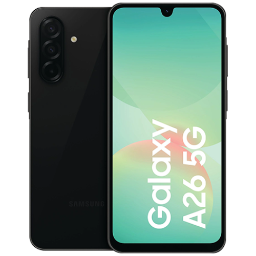 Samsung Galaxy A26 5G A266 Dual Sim 6GB RAM 128GB - Black - Image 1