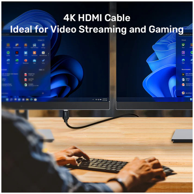 Unitek HDMI 2.0 Cable 2.0m CCS C11079BK-2M - Image 4