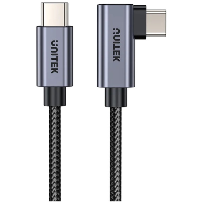 Unitek MC USB-C Cable PD100W L-Shape 5.0m C14123BK-5M