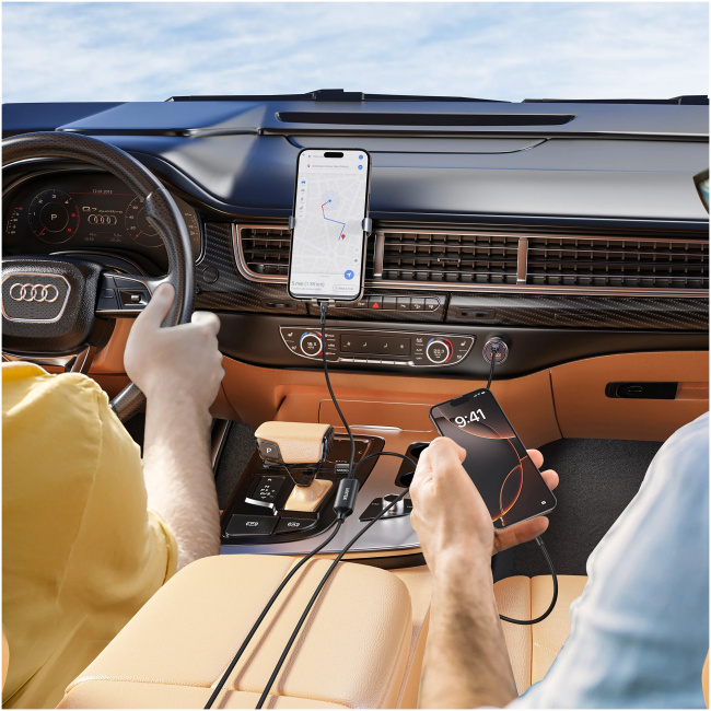 Unitek USB-C Cable PD100W 2-in-1 Dual Charging C14146ABK01-1.8M - Image 8