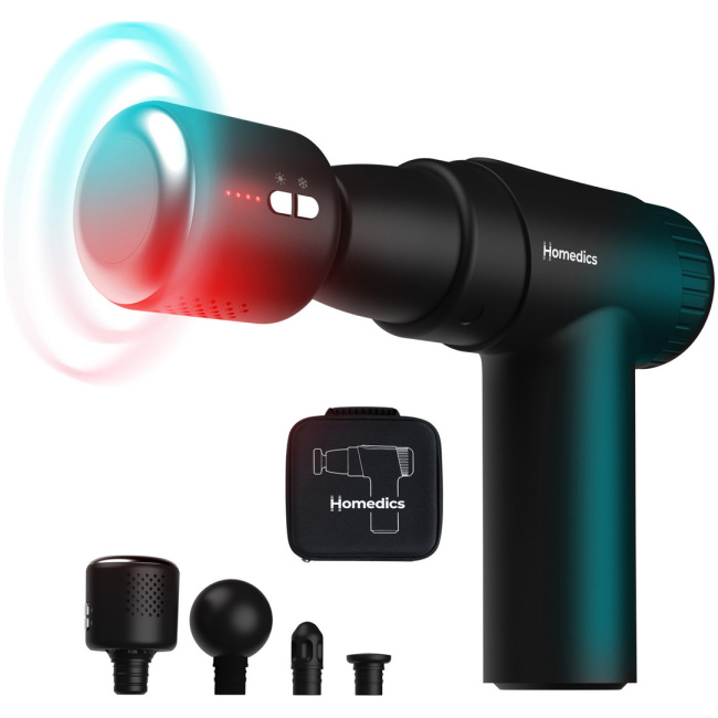 HoMedics Massage Gun Hot & Cold NOVO PGM-43HC Black
