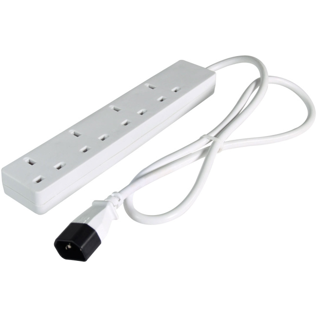 Mercury UPS Extension Cable 4-Gang to IEC 1.0m 430.012UK - Image 2
