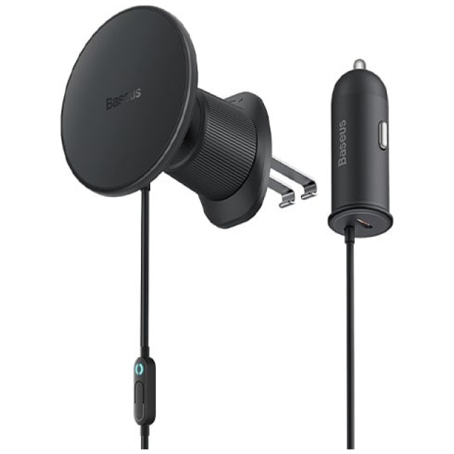 Baseus Wireless AirVent Magnetic Car Charger 15W+25W USB-C CW01