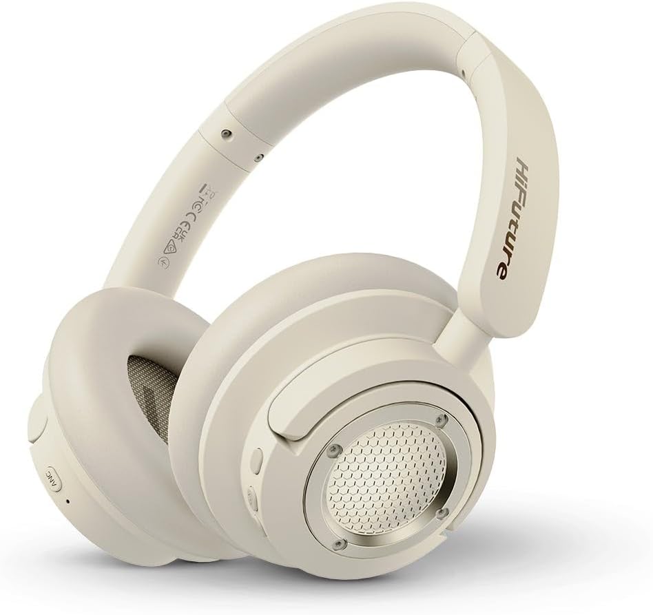 HiFuture Headphones Over Ear FUTURE TOUR X Gold HiFuture Headphones Over Ear FUTURE TOUR X Gold - Image 1