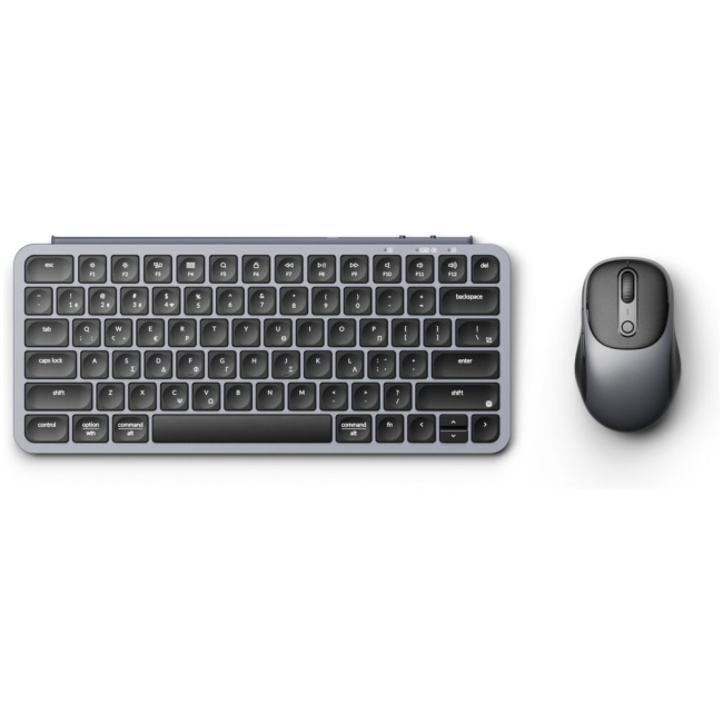 Keychron B1 Pro Combo (KCBD3-GR) Ultraslim Wireless Keyboard and Mouse 75% GR - Space Grey
