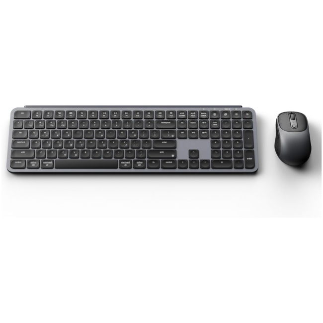 Keychron B6 Pro Combo (KCBD4-GR) Ultraslim Wireless Keyboard and Mouse 100% GR - Space Grey - Image 2