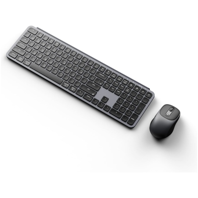 Keychron B6 Pro Combo (KCBD4-GR) Ultraslim Wireless Keyboard and Mouse 100% GR - Space Grey - Image 3