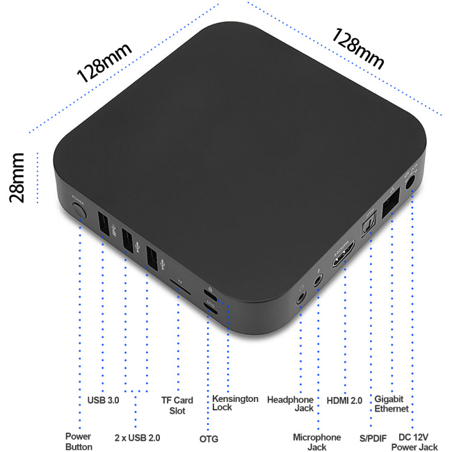 MINIX Android Media Hub Industrial 4K 4GB/32GB Wi-Fi 6 Digital Signage Wake-on-LAN/RTC/Watchdog/PreRooted X35i-Max - Image 7