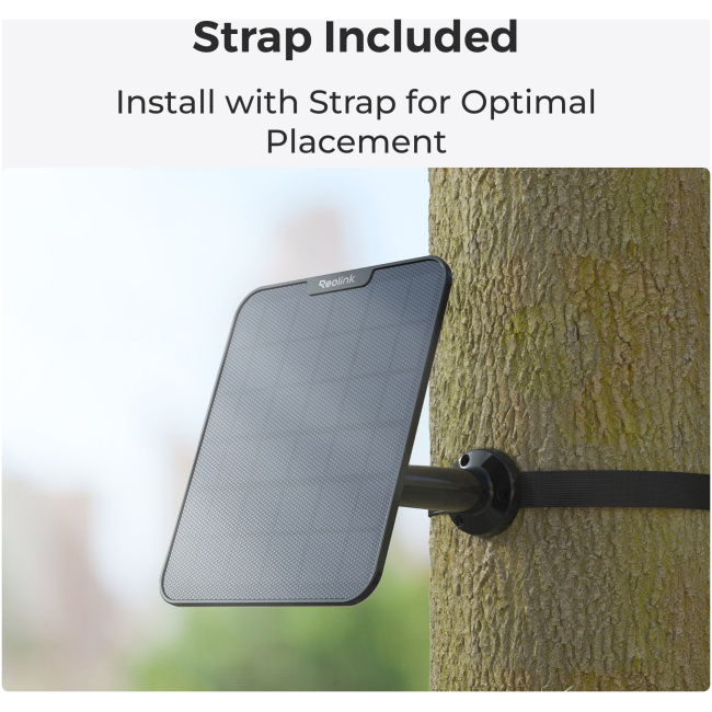 Reolink BPS Solar Panel 2 for Reolink Battery Cameras Black 6W (Type C) - Image 5