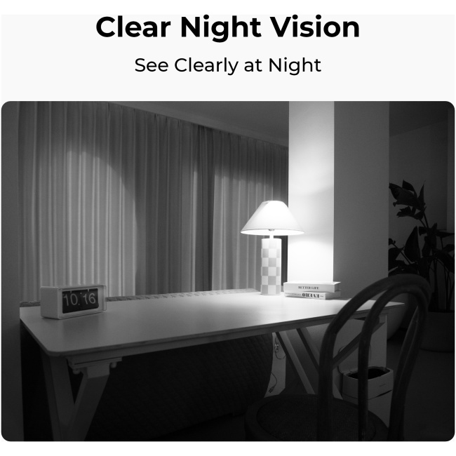 Reolink WIFI Indoor PTZ Camera 3MP E321 White - Image 3