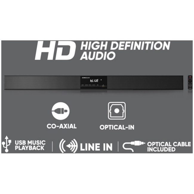 SonicGear BT-6500 SoundBar 200W & Wireless SubWoofer BT-USB-FM-HDMI - Image 5