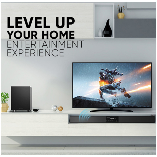 SonicGear BT-6500 SoundBar 200W & Wireless SubWoofer BT-USB-FM-HDMI - Image 6