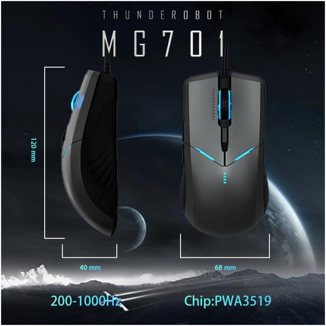 Thunderobot MG701 Wired Gaming Mouse - Image 2