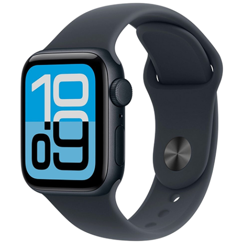 Watch Apple Watch SE 3 (2025) GPS 40mm Midnight Aluminium Case with Sport Band S/M - Midnight - Image 1
