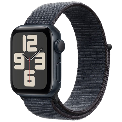 Watch Apple Watch SE2 (2024) GPS 40mm Midnight Aluminium Case with Sport Loop - Midnight - Image 1