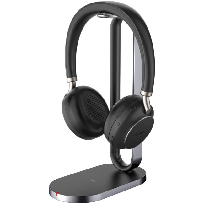 Yealink Headset Wireless Bluetooth ANC Over-Ear with B/T Dongle & Charging Stand BH76 Plus Teams - Image 4
