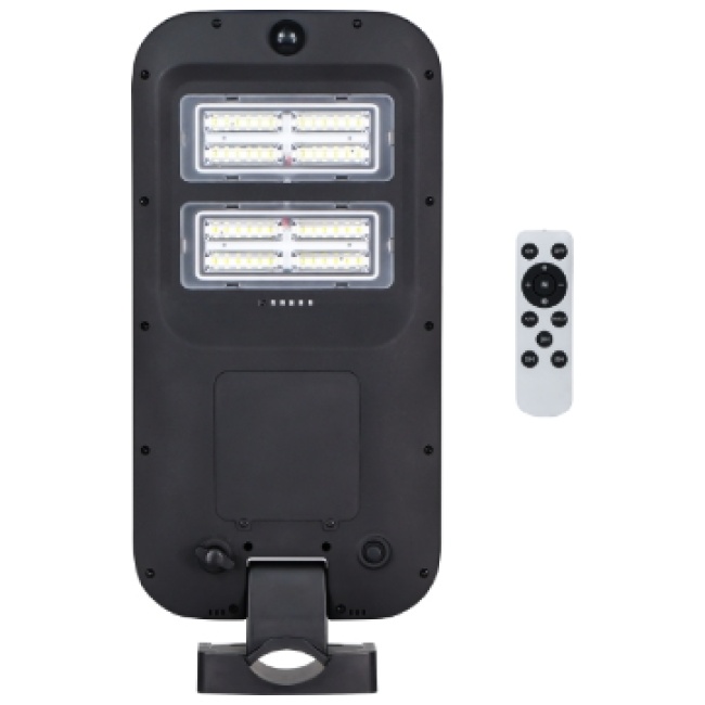 GBC ON SURF Pole Mounted 100W Solar Dimmable LED Light with PIR & Remote Control - Image 3