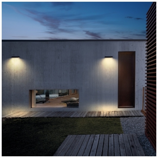 GBC ON VENUS Solar LED Outdoor Wall Light with PIR - Image 3