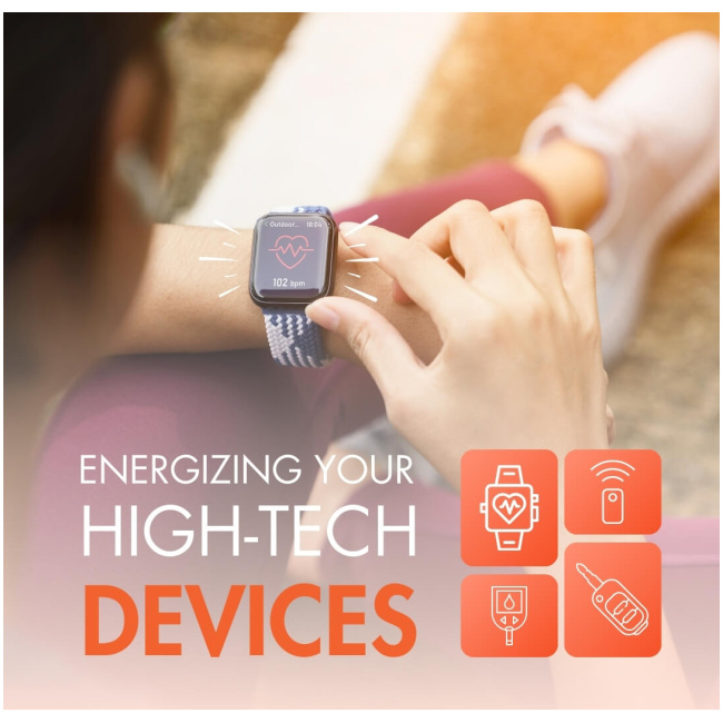 Uniross Lithium-Button Cell CR2025HP High Power (5pack) - Image 3