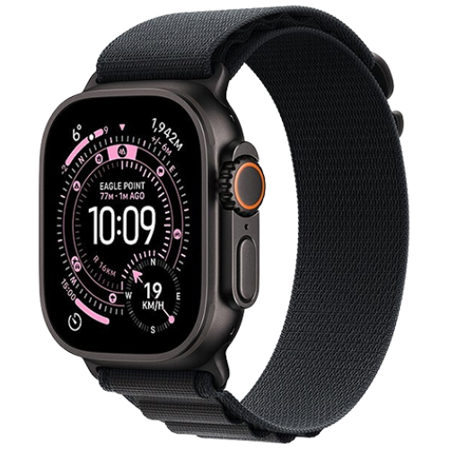 Watch Apple Watch Ultra 3 (2025) 5G 49mm Black Titanium Case with Alpine Loop L - Black - Image 1