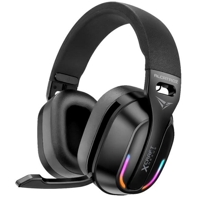 Alcatroz X-Craft 4in1 Gaming Set Keyb+Mouse+Mat+H/set Rechargeable NEXUS Black - Image 3