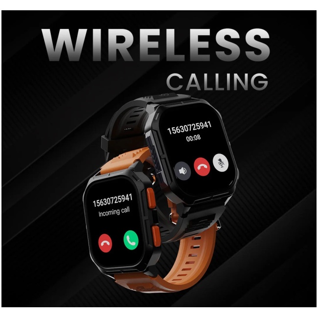 HiFuture ULTRA 3 Sports SmartWatch IP68 Orange - Image 8