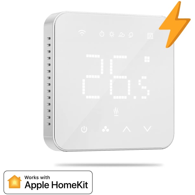 Meross Homekit Smart Wi-Fi Thermostat for Electric Underfloor Heating System MTS200HK-EU