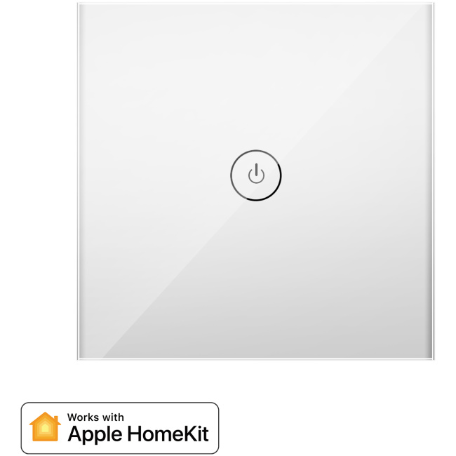 Meross Homekit Smart Wi-Fi Wall Switch 1-Gang 1-way MSS510HK-EU