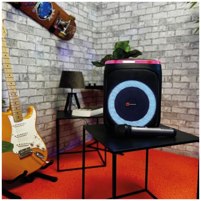N-Gear FLASHBANGER 606 Karaoke Speaker BT/USB with 1x Wireless Microphone - Image 7