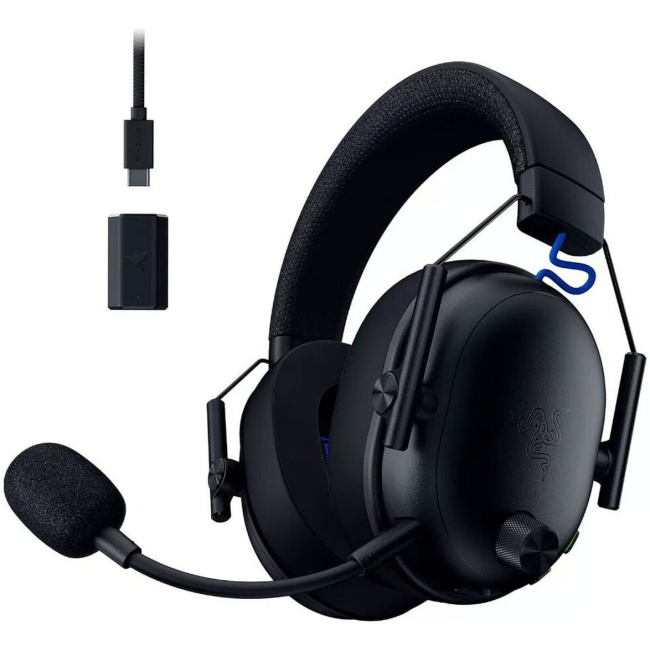 Razer BLACKSHARK V3 PLAYSTATION - Wireless Gaming Headset - 48h Battery - 2.4GHz/BT/USB - PC/PS5