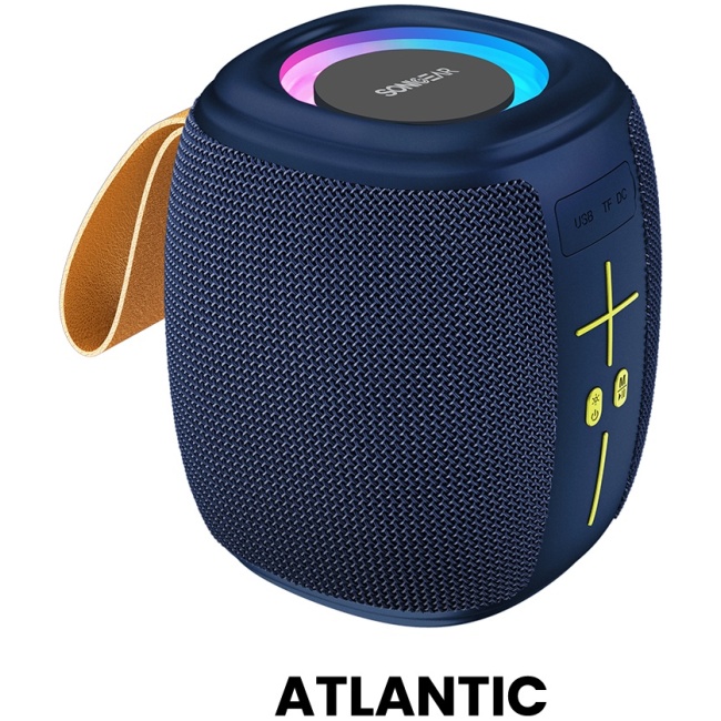 SonicGear Portable Speaker TWS BT/USB/FM/RGB SONICGO! 5 Atlantic Blue - Image 2
