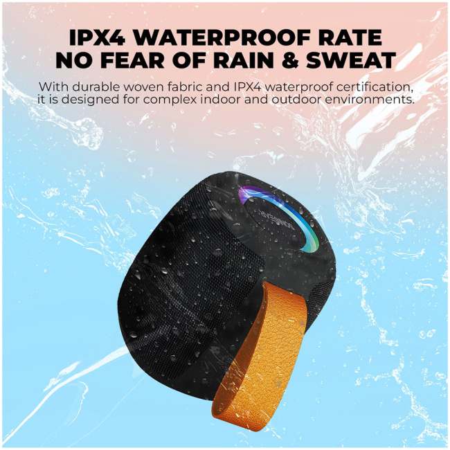 SonicGear Portable Speaker TWS BT/USB/FM/RGB SONICGO! 5 Atlantic Blue - Image 3