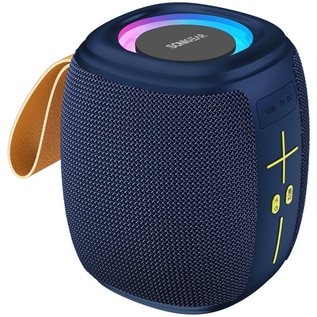 SonicGear Portable Speaker TWS BT/USB/FM/RGB SONICGO! 5 Atlantic Blue