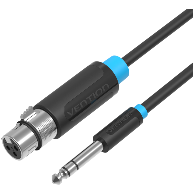 Vention AUDIO 6.3mm to XLR M-F Cable 3.0m BBEBI