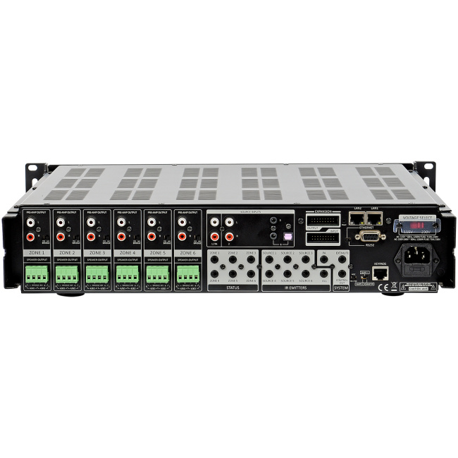 <font color="red">OPEN BOX</font> McLelland MAP1200-US 6 Source / 6 Zone Multi-room Controller / Amplifier - Image 3