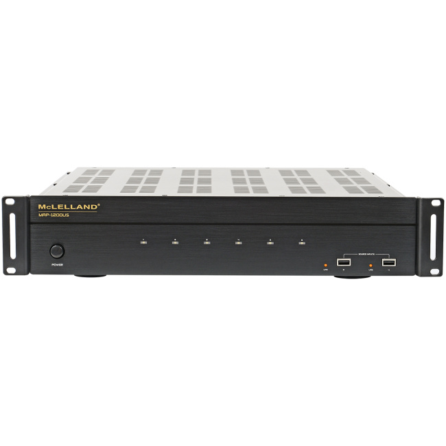 <font color="red">OPEN BOX</font> McLelland MAP1200-US 6 Source / 6 Zone Multi-room Controller / Amplifier