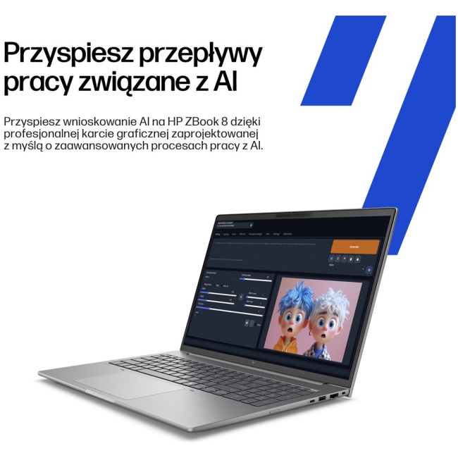 HP ZBook 8 G1i Intel Core Ultra 7 255H Mobile workstation 35.6 cm (14") WUXGA 16 GB DDR5-SDRAM 1 TB SSD NVIDIA RTX 500 Ada Wi-Fi 7 (802.11be) Windows 11 Pro AI Workstation, AI PC Silver - Image 6