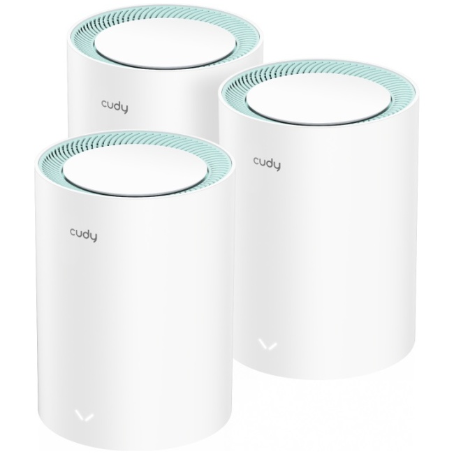 Cudy Whole Home Mesh AC1200 Dual Band Gigabit Wi-Fi 3-Pack M1300