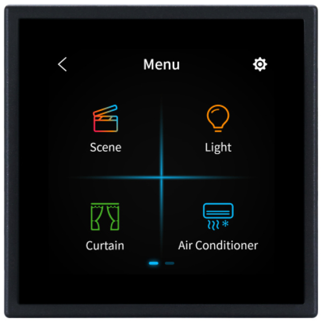 HDL Tile Display 3.5'' LCD Touch Screen with Built In Temperature, Humidity & Proximity Sensor - Image 2
